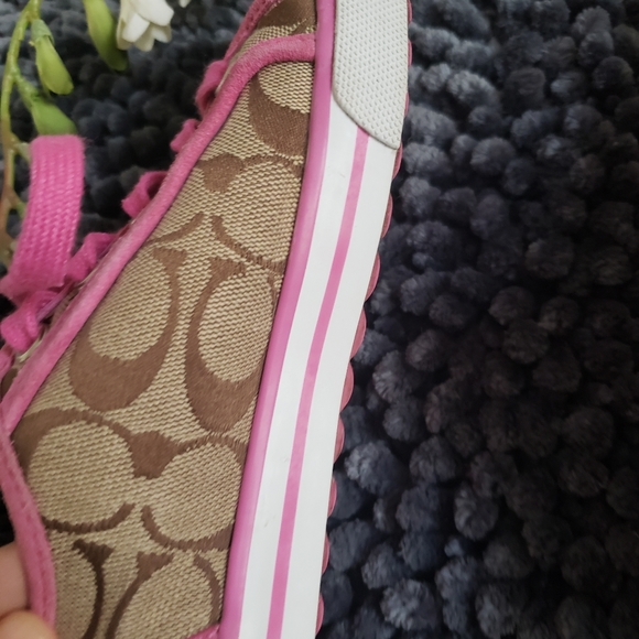 Coach Dawnell Low Top Fashion Sneakers Sz5.5 - Picture 8 of 16